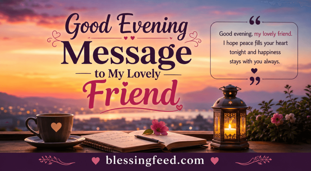 good-evening-message-to-my-lovely-friend