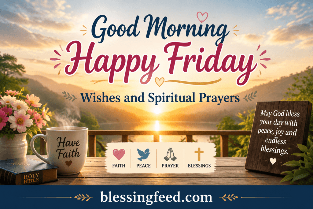 Good Morning Happy Friday Wishes and Spiritual Prayers