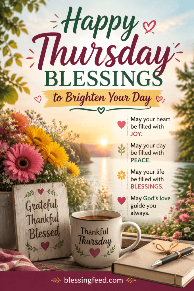 Happy Thursday Blessings to Brighten Your Day