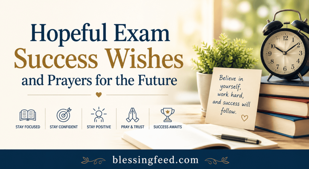 Hopeful Exam Success Wishes and Prayers for the Future