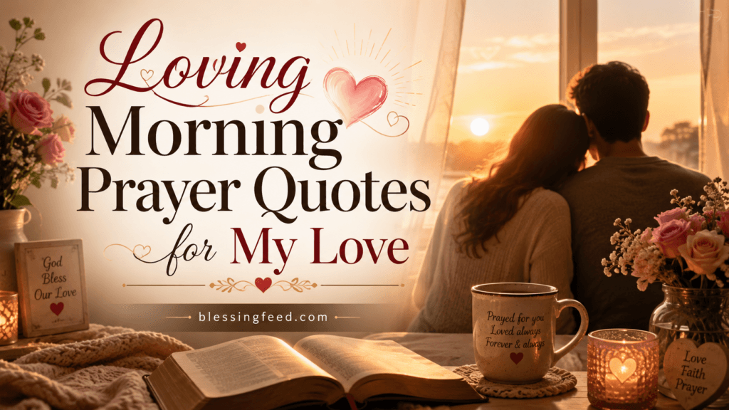 Loving Morning Prayer Quotes for My Love