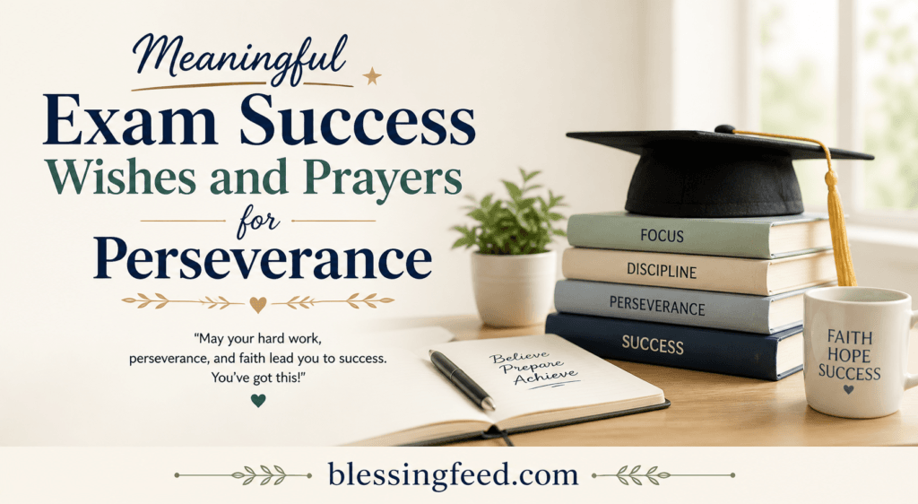 Meaningful Exam Success Wishes and Prayers for Perseverance