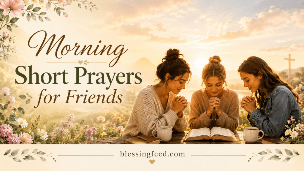 Morning Short Prayers for Friends