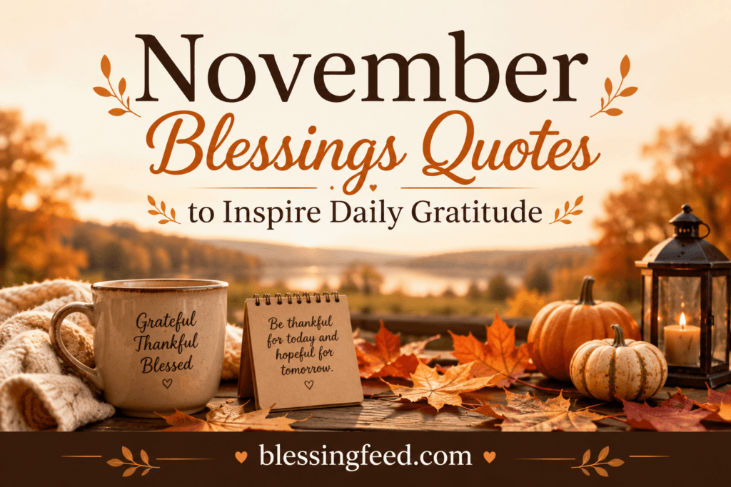 November Blessings Quotes to Inspire Daily Gratitude