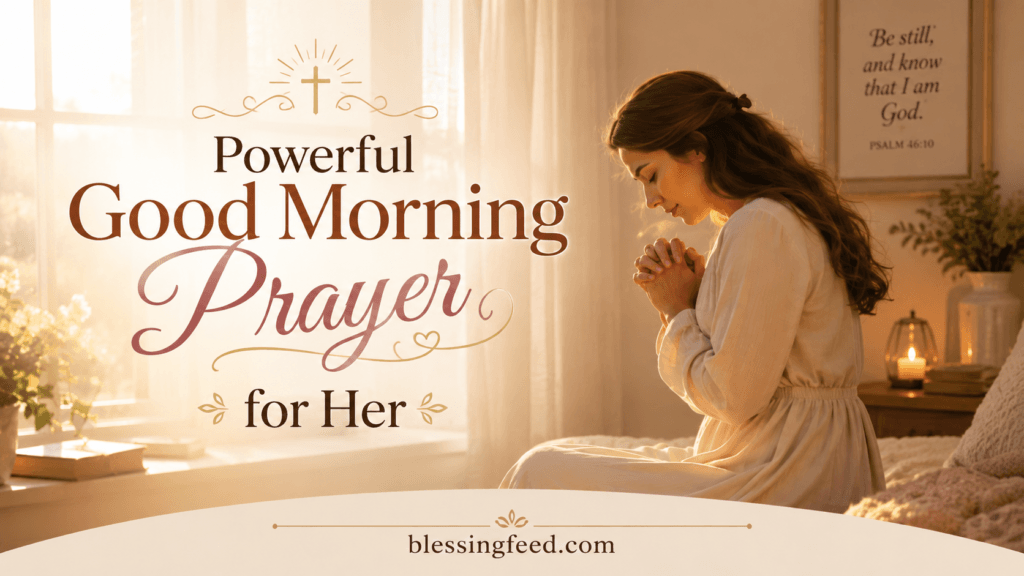 Powerful Good Morning Prayer for Her