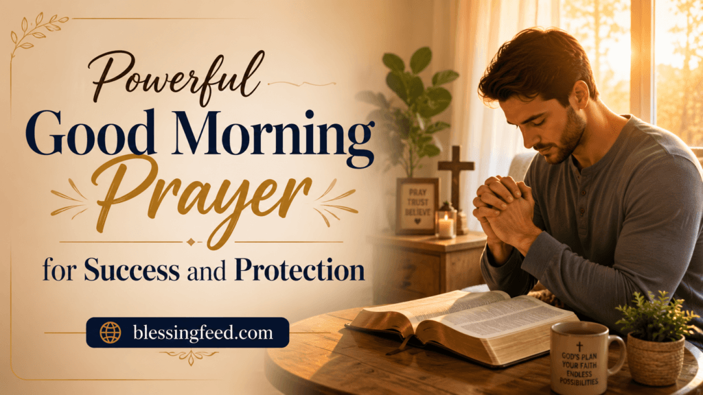 Powerful Good Morning Prayer for Success and Protection