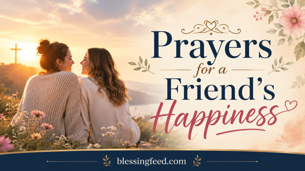 Prayers for a Friend’s Happiness