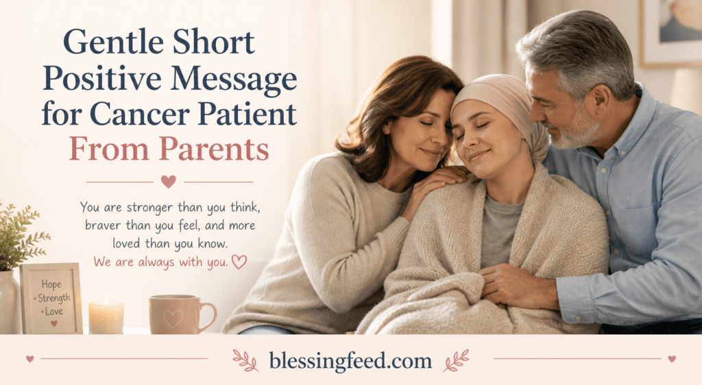 short positive message for cancer patient