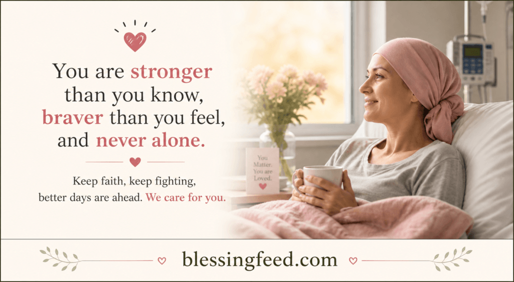 short positive message for cancer patient