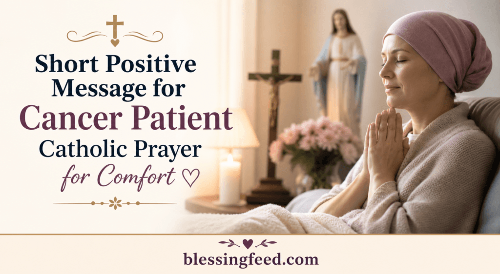 short positive message for cancer patient