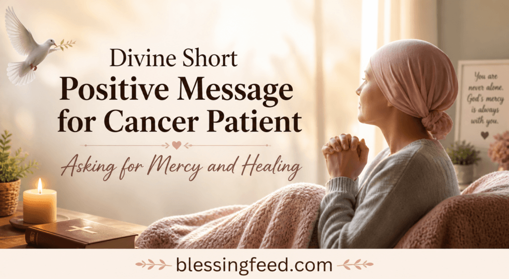 short positive message for cancer patient