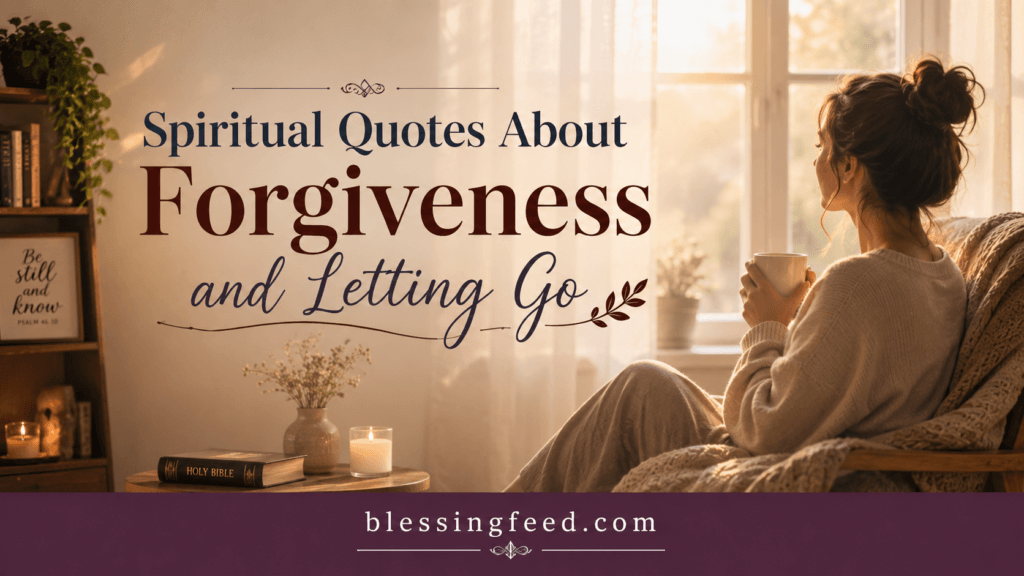 Spiritual Quotes About Forgiveness and Letting Go