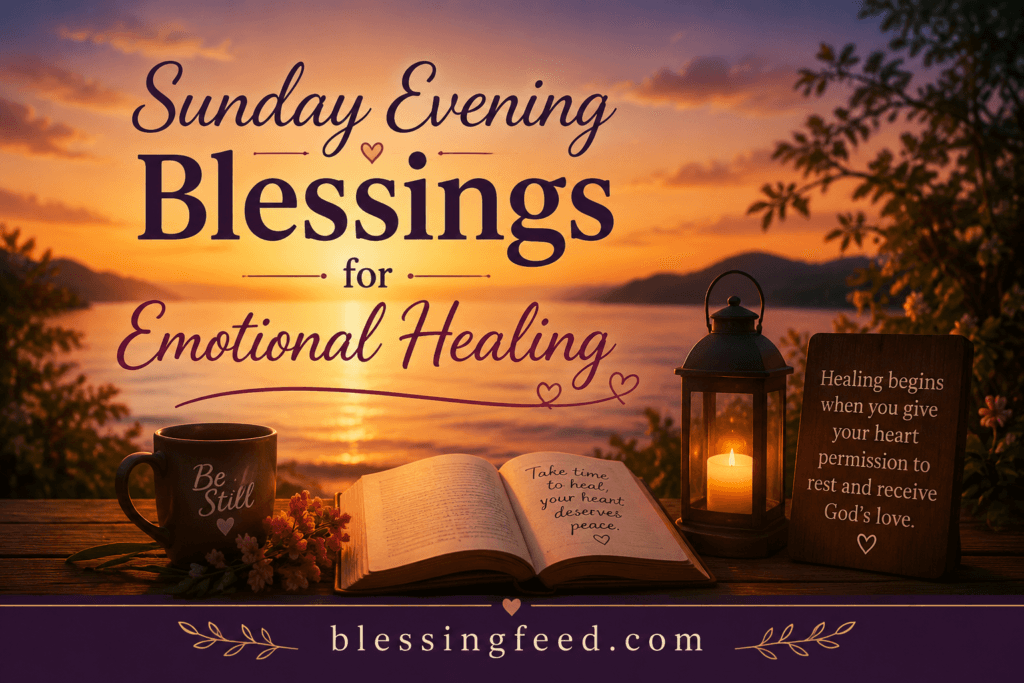 Sunday Evening Blessings for Emotional Healing