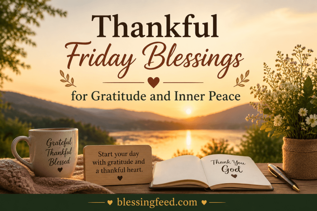 Thankful Friday Blessings for Gratitude and Inner Peace