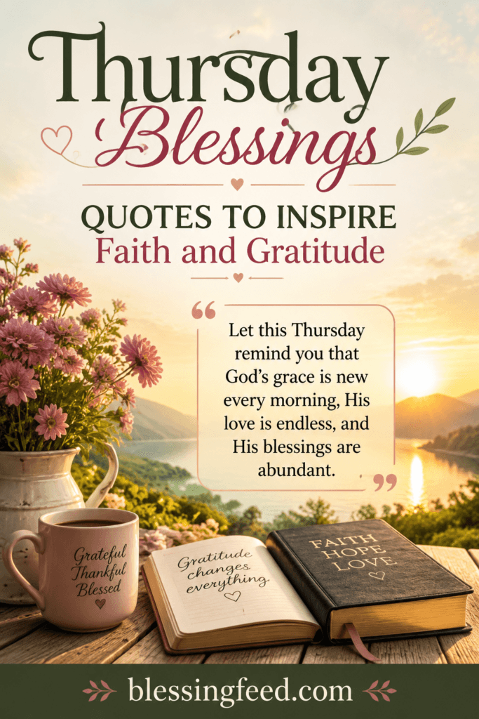 Thursday Blessings Quotes to Inspire Faith and Gratitude