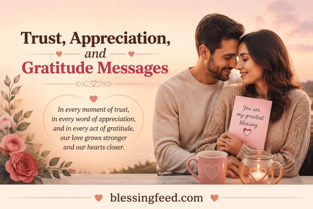 Trust, Appreciation, and Gratitude Messages