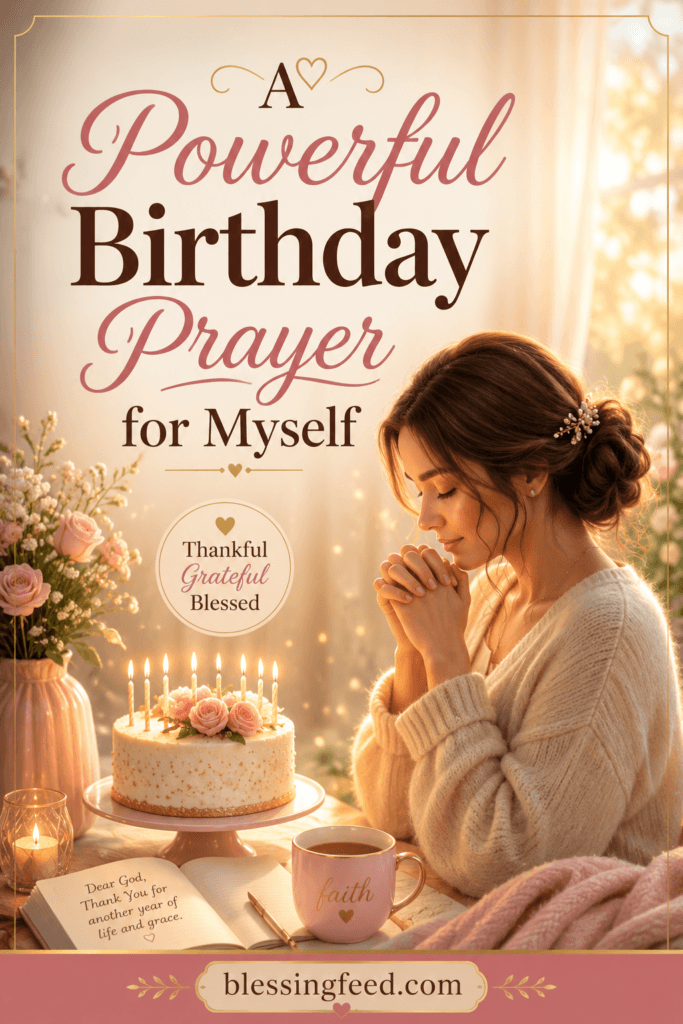 A Powerful Birthday Prayer for Myself