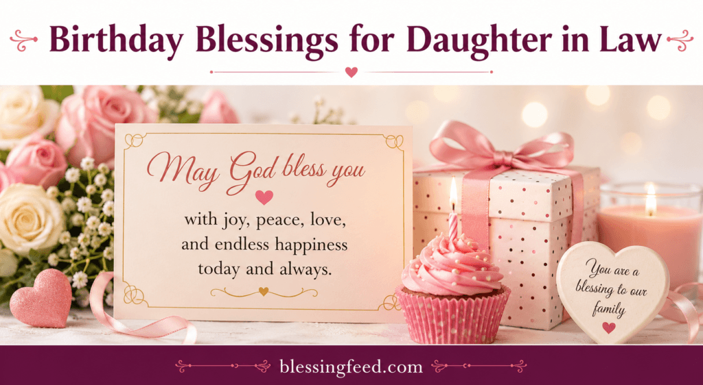 Birthday Blessings for Daughter in Law