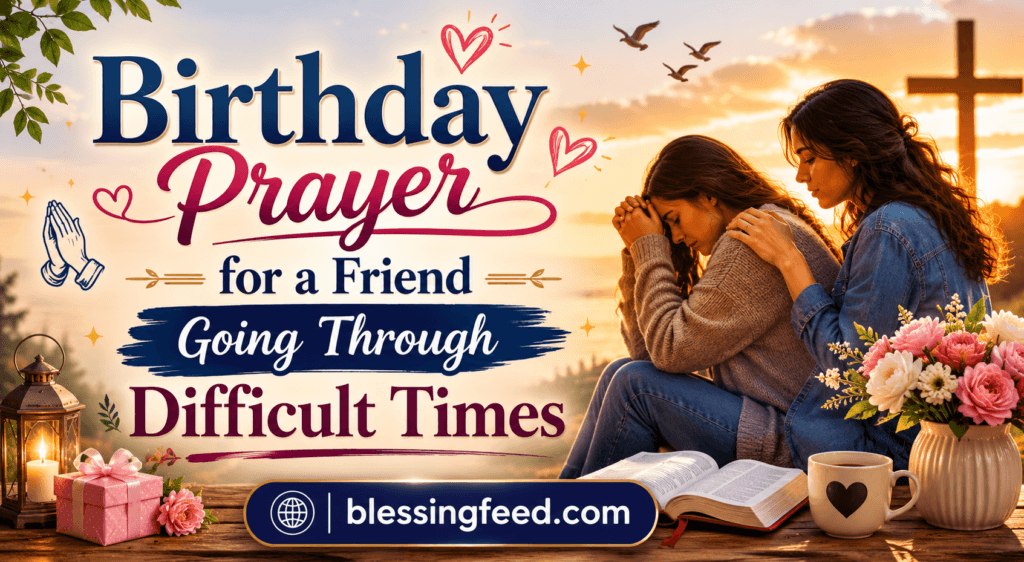 Birthday Prayer for a Friend 