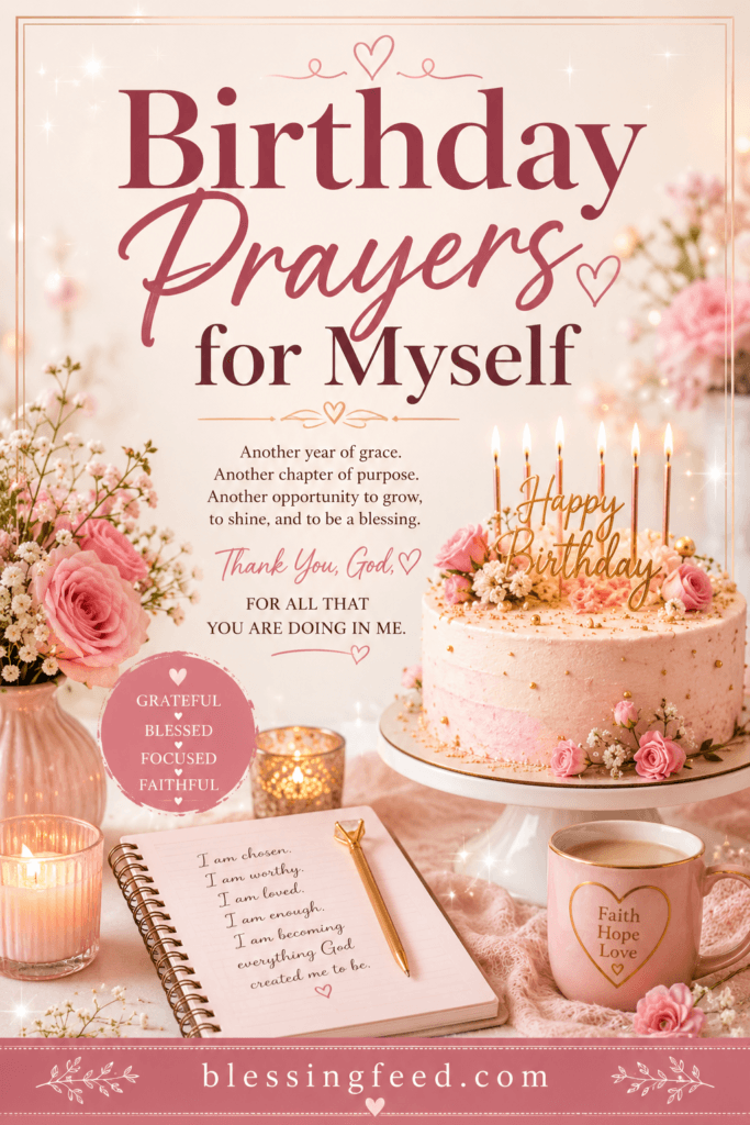 Birthday Prayers for Myself