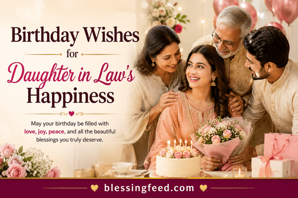 Birthday Wishes for Daughter in Law’s Happiness