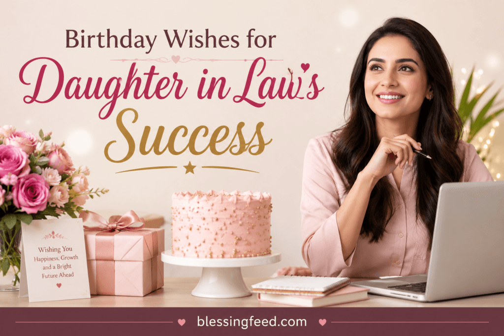 Birthday Wishes for Daughter in Law’s Success