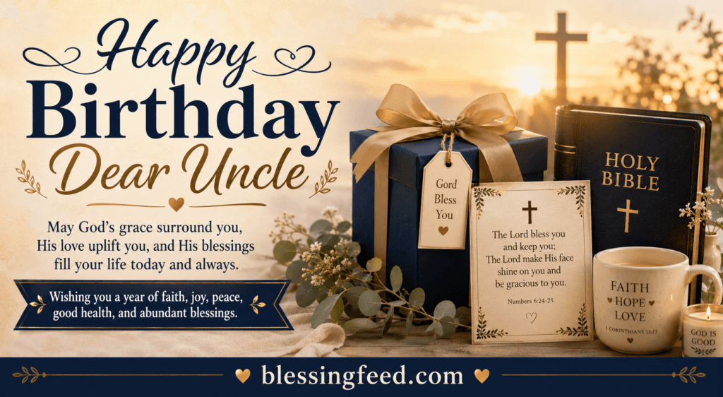 Blessed Uncle Birthday Wishes for a Year Filled with God’s Grace