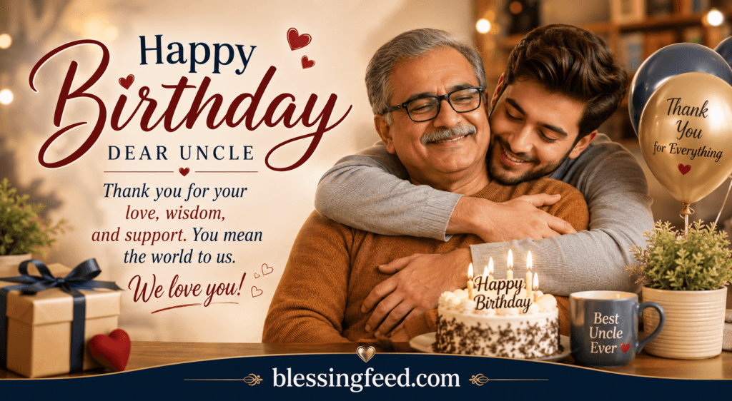 Emotional Uncle Birthday Wishes Filled with Love and Gratitude