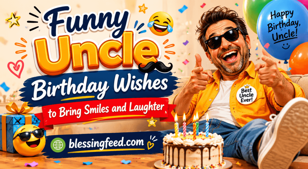 Funny Uncle Birthday Wishes to Bring Smiles and Laughter