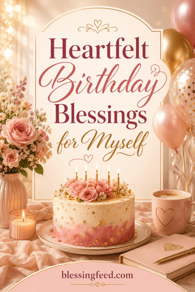 Heartfelt Birthday Blessings for Myself