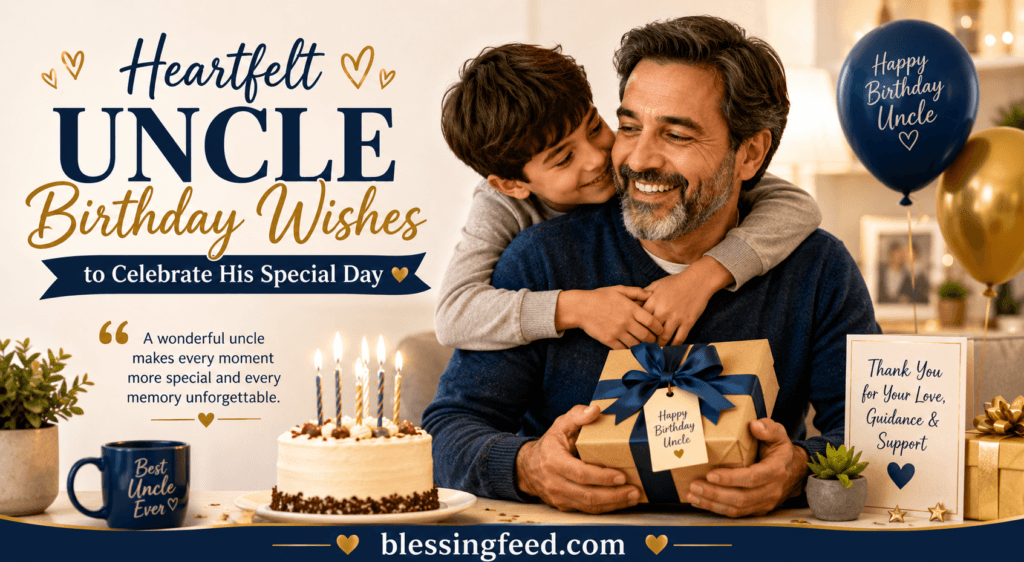 Heartfelt Uncle Birthday Wishes to Celebrate His Special Day