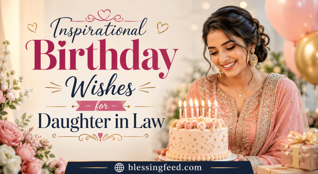 Inspirational Birthday Wishes for Daughter in Law