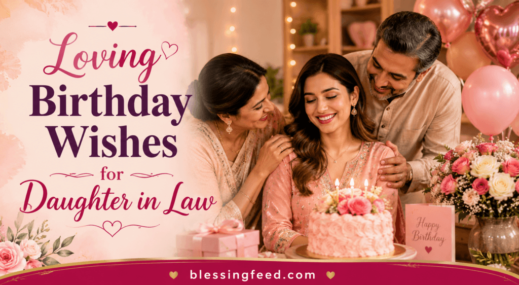 Loving Birthday Wishes for Daughter in Law