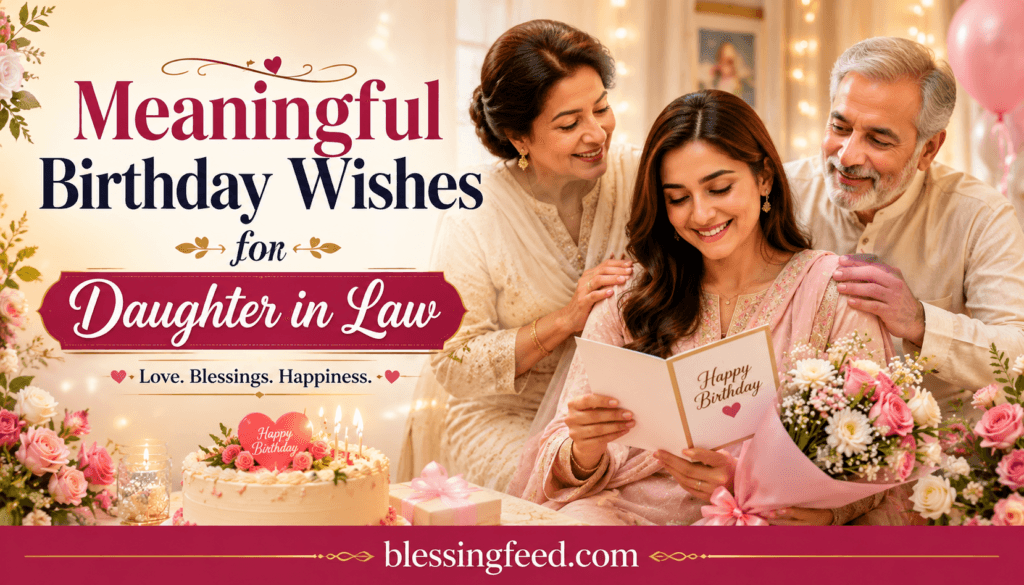 Meaningful Birthday Wishes for Daughter in Law