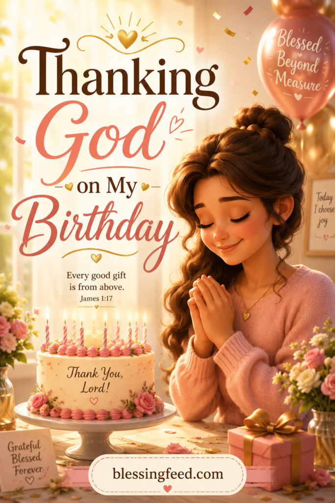 Thanking God on My Birthday