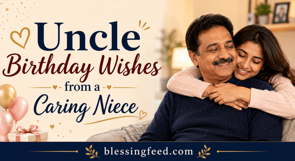 Uncle Birthday Wishes from a Caring Niece
