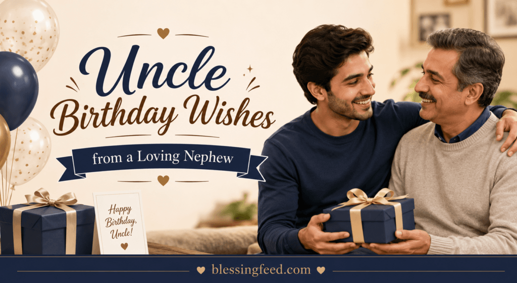 Uncle Birthday Wishes from a Loving Nephew