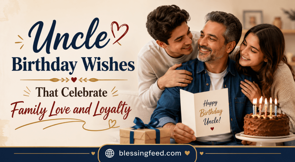 Uncle Birthday Wishes That Celebrate Family Love and Loyalty