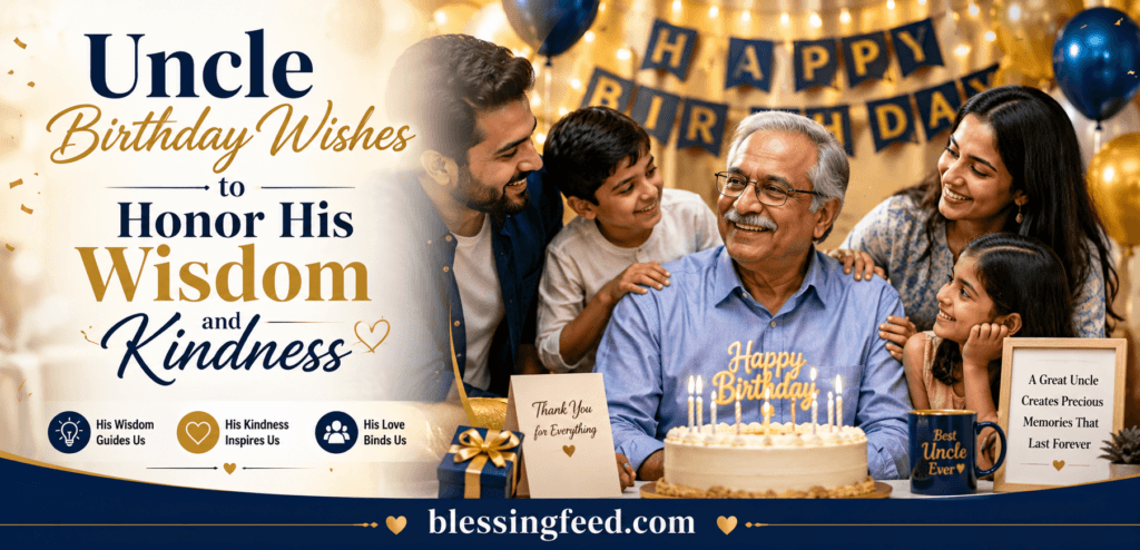 Uncle Birthday Wishes to Honor His Wisdom and Kindness