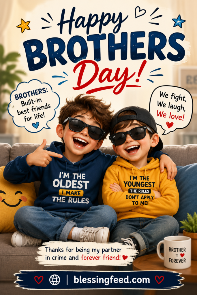 Beautiful Happy Brothers Day Wishes Quotes for a Lifelong Bond