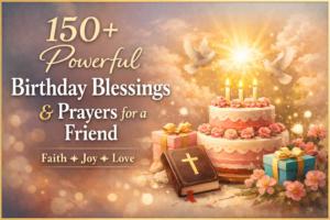 150+ Powerful Birthday Blessings and Prayers for a Friend (Heartfelt Wishes)