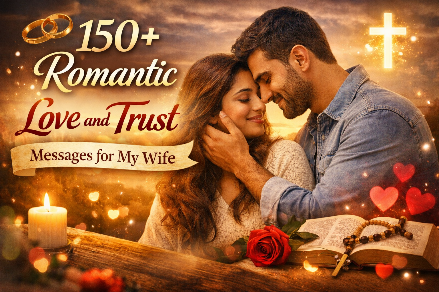 150+ Romantic Love and Trust Messages for My Wife