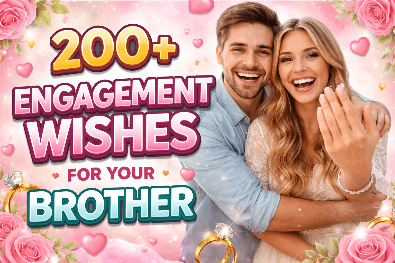 200+ Engagement Wishes for Your Younger Brother with Love & Blessings