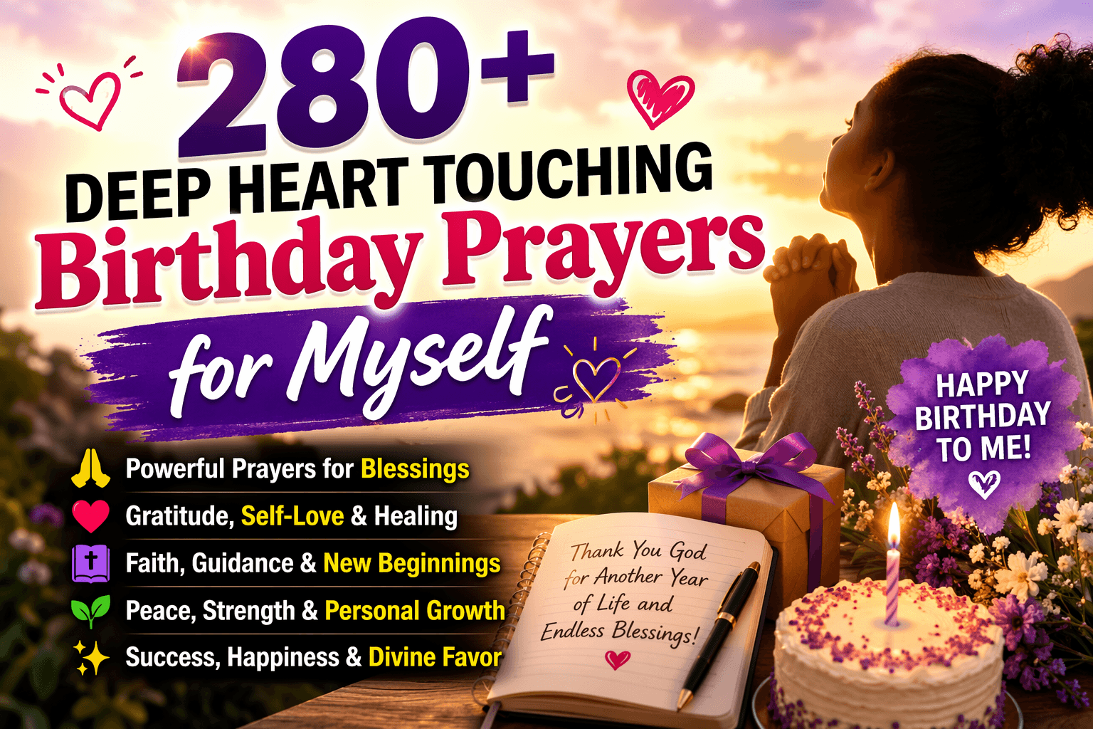 280+ Deep Heart Touching Birthday Prayers for Myself