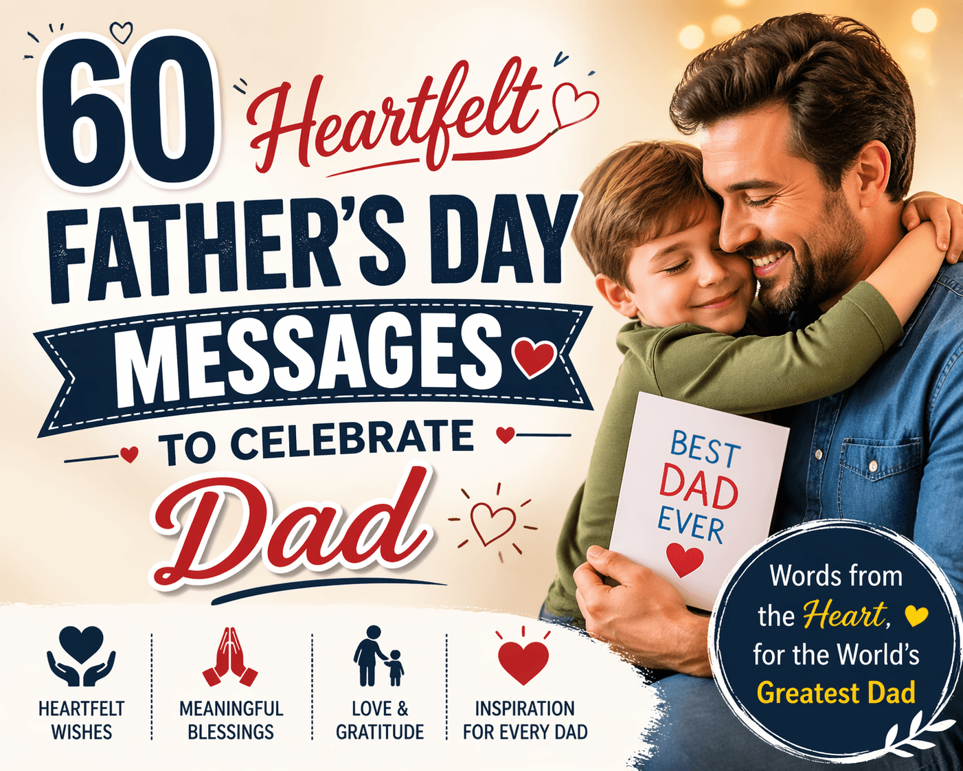 60 Heartfelt Father’s Day Messages to Celebrate Dad