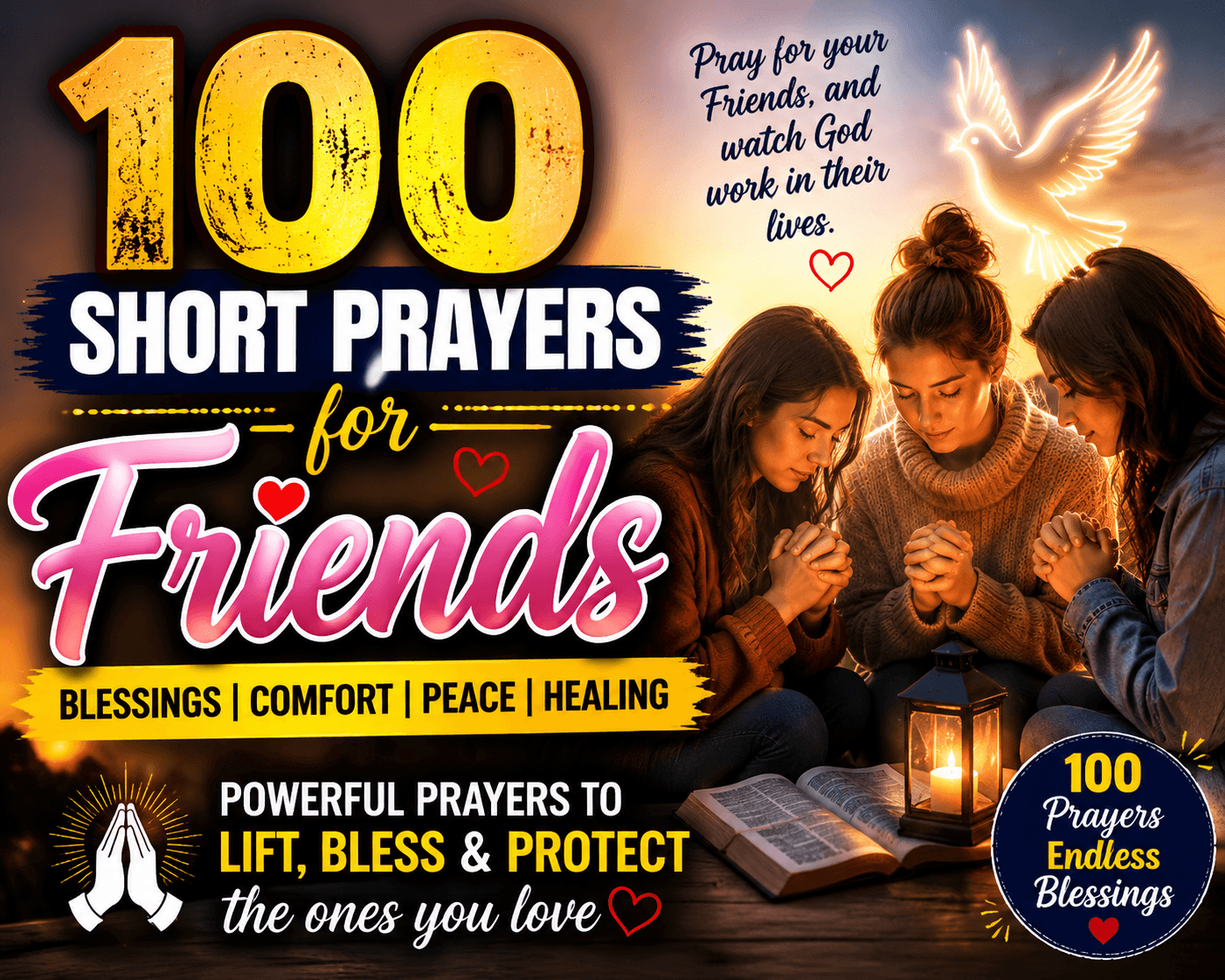 100 short prayers for friends