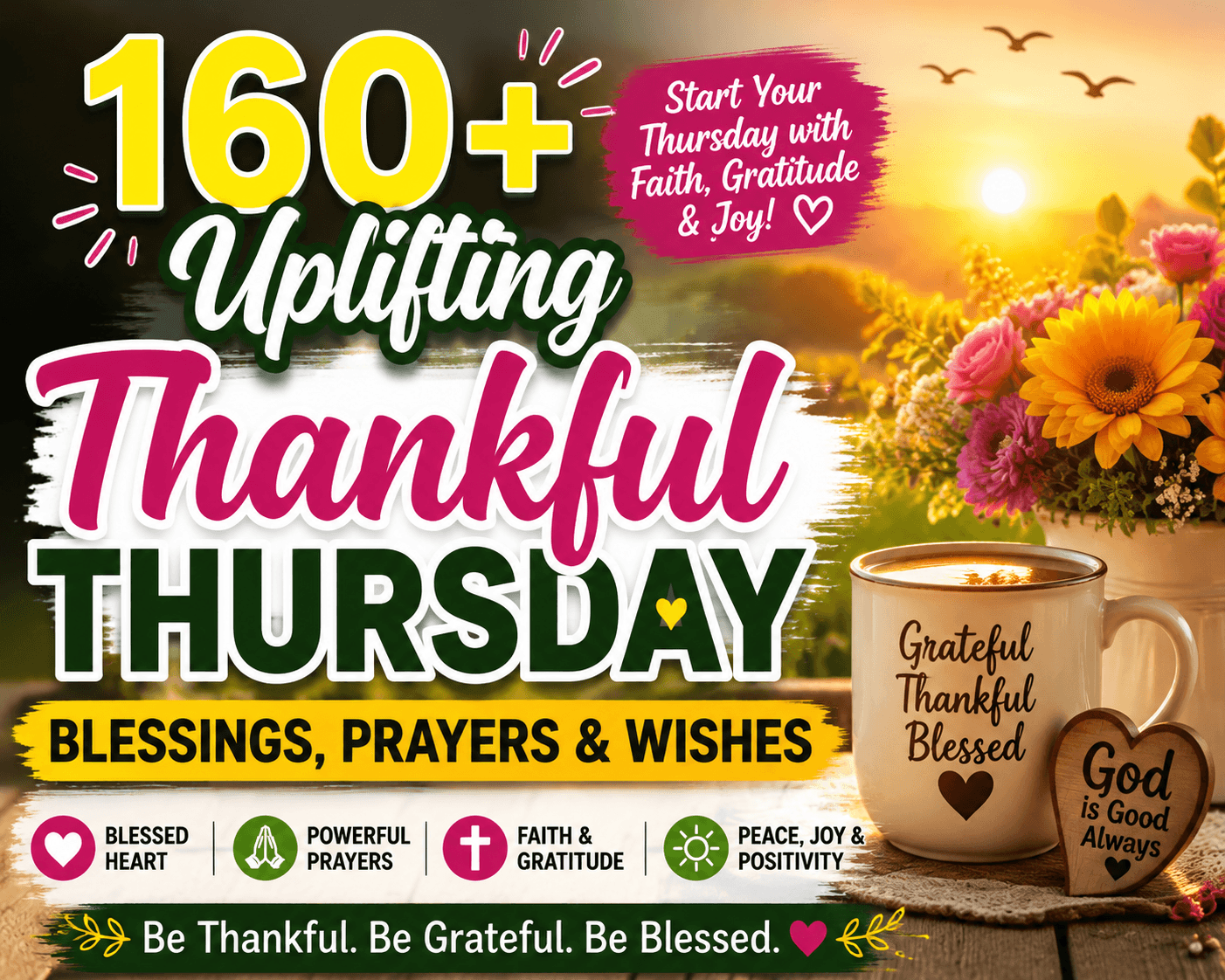 thankful thursday blessings and prayers