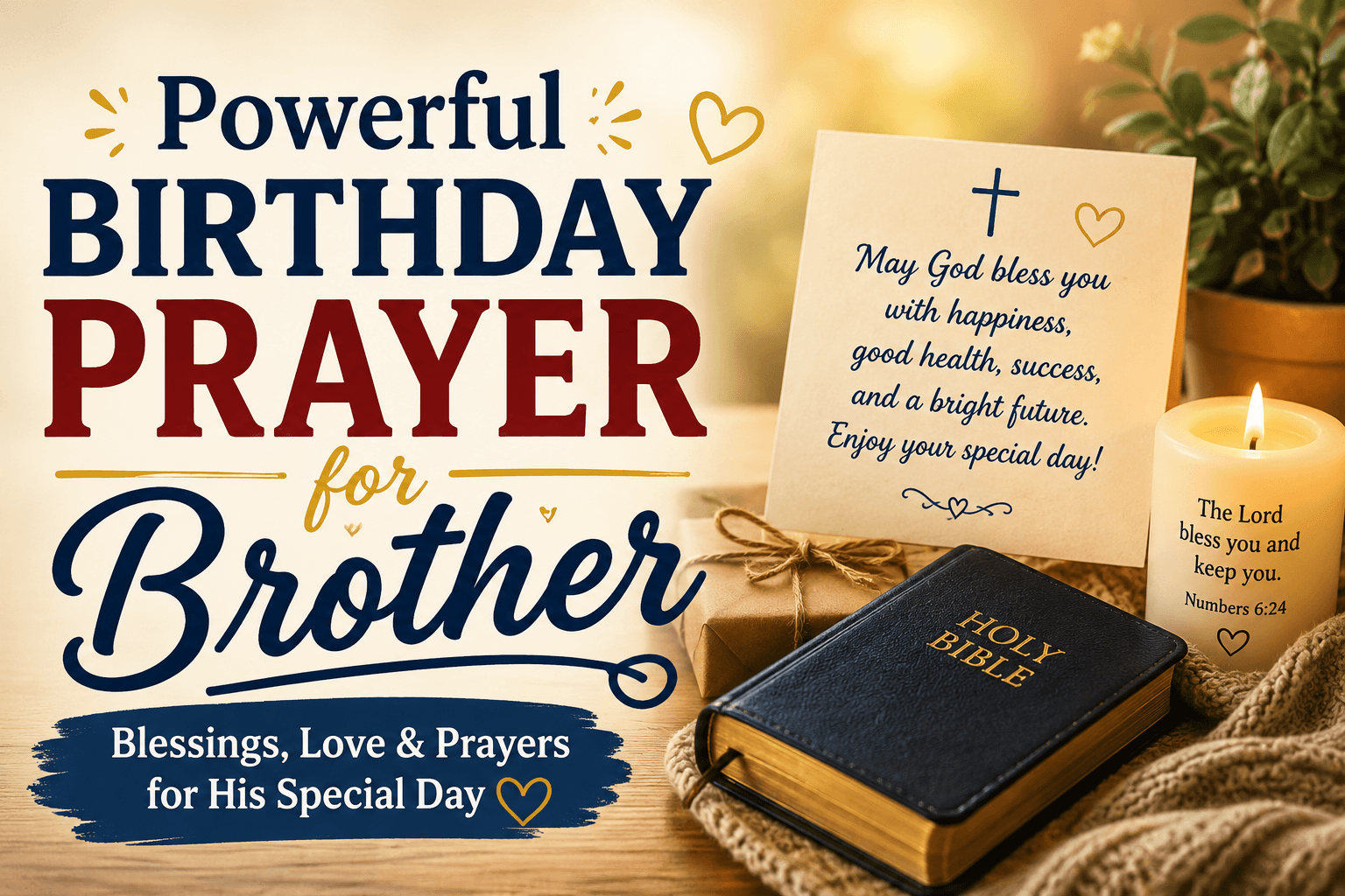 birthday prayer for brother