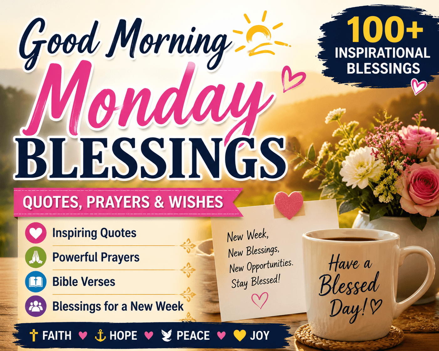 good morning monday blessings
