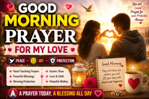 good morning prayer for my love